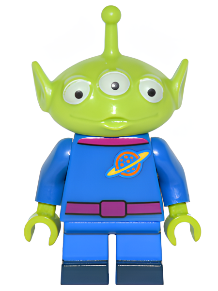 Минифигурка Lego Collectible Alien, Disney, Series 1 dis002 U